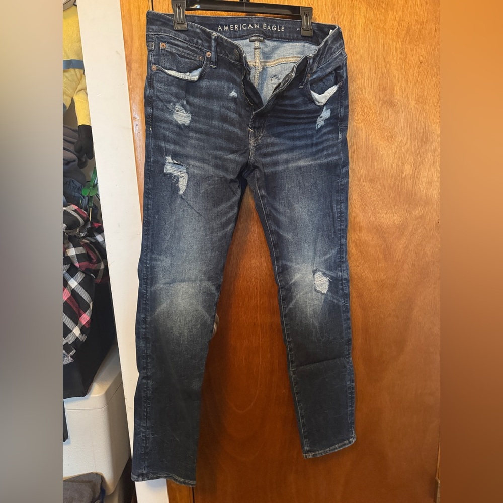 American Eagle Outfitters Dark Blue Slim Jeans